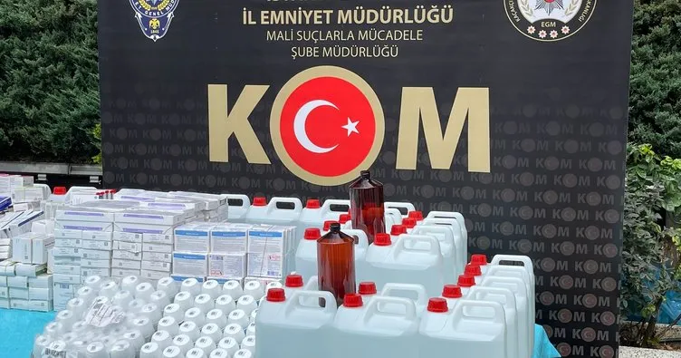 İstanbul’da ilaç operasyonu… Eczaneye baskın yapıldı…