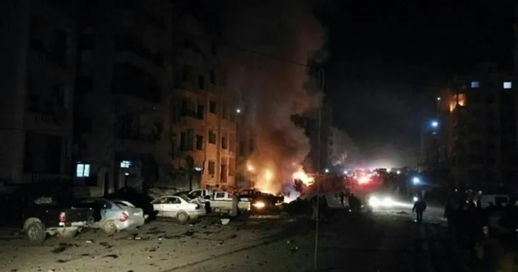 İdlib’de hastaneye bombalı araçla saldırı