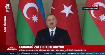 Azerbaycan Cumhurbaşkanı Aliyev’den tarihi törende önemli açıklamalar | Video