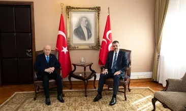 Bakan Çiftçi’den Bahçeli’ye ziyaret