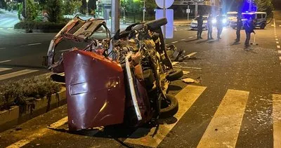 Nevşehir’de otomobil takla attı: 2 yaralı