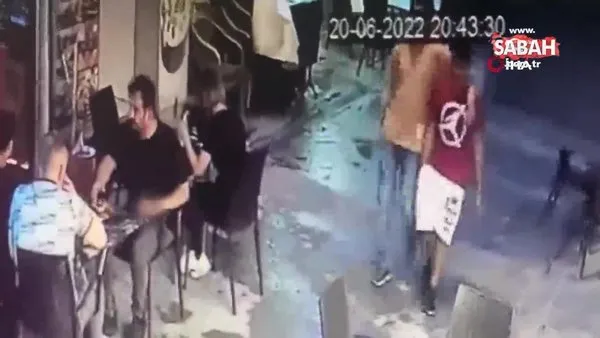 Beyoğlu’nda korkunç cinayet: Tartıştıkları adamı sırtından vurdu | Video