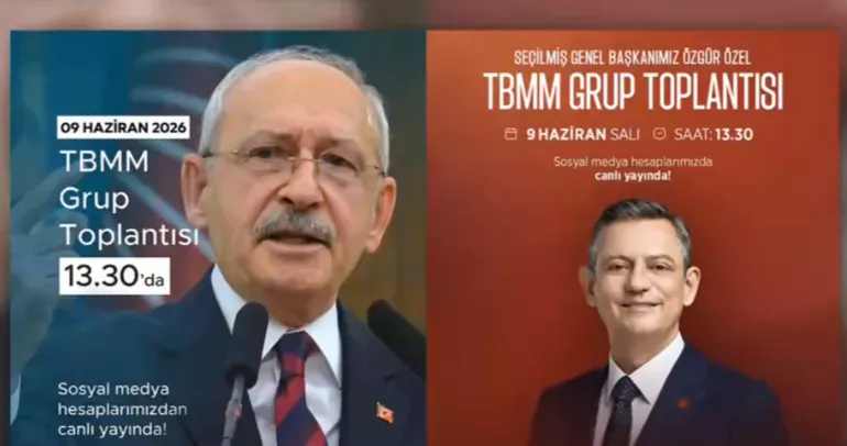 CHP'de grup toplantısını Kılıçdaroğlu gerçekleştirecek