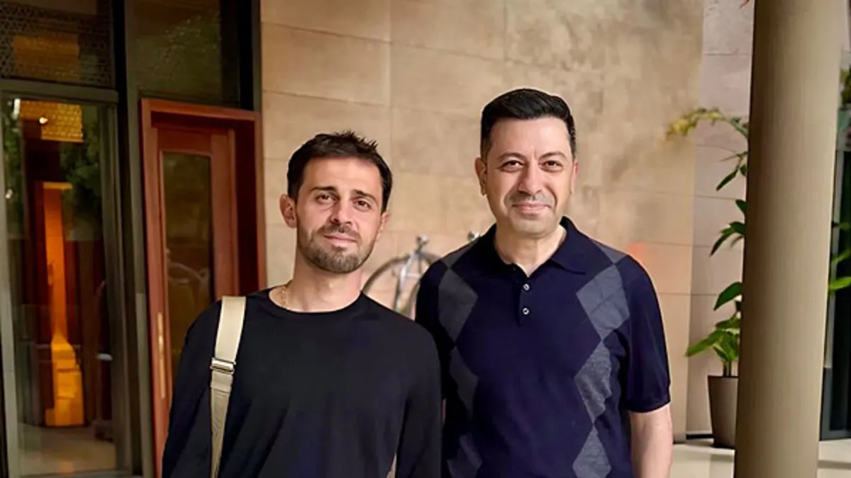 Bernardo Silva Galatasaraylı isimle bir araya geldi Bernardo Silva Galatasaraylı isimle bir araya geldi