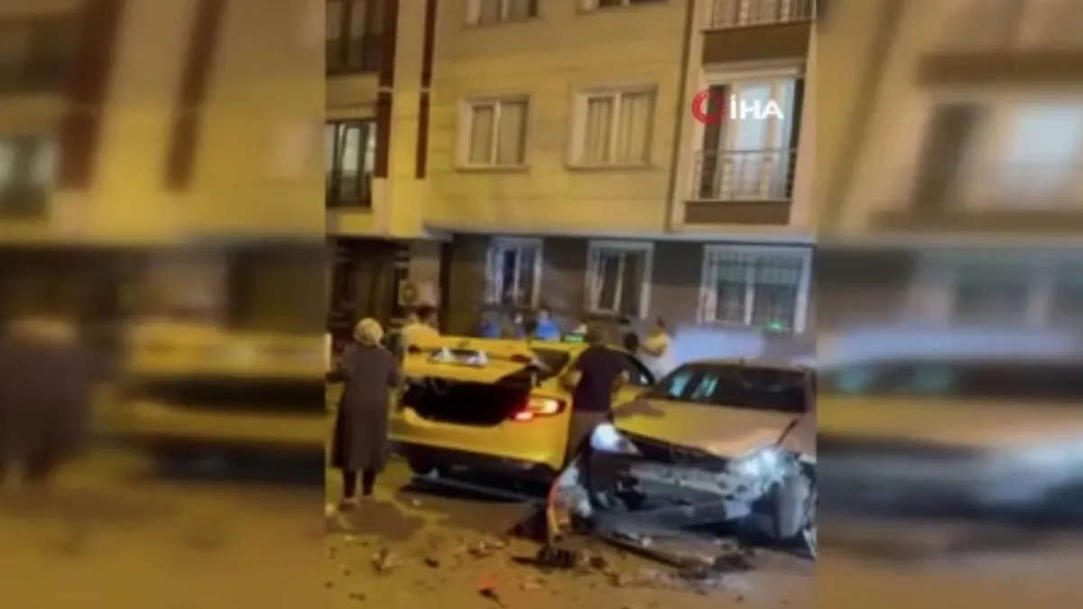 Esenyurt’ta trafik kazası! Ortalık savaş alanına döndü Esenyurt’ta trafik kazası! Ortalık savaş alanına döndü