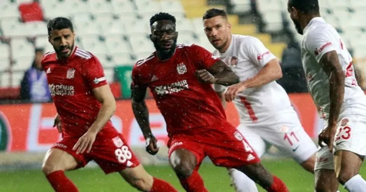Sivasspor’un 28 maçlık gol serisi sona erdi
