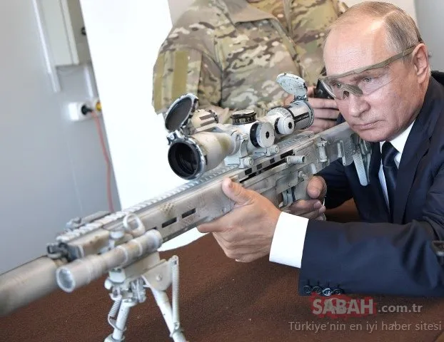 Putin’den keskin nişancı atışı! 600 metreden....