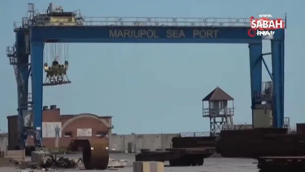 Mariupol'den Rusya'ya ilk kargo gemisi yola çıktı | Video