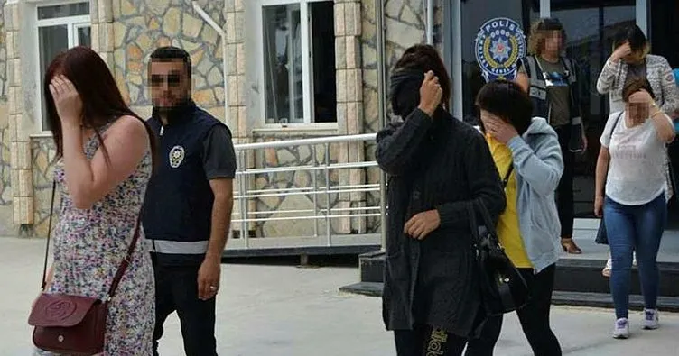 Aydın’da fuhuş operasyonu: 5 ayrı ülkeye mensup 28 kişi gözaltına alındı!