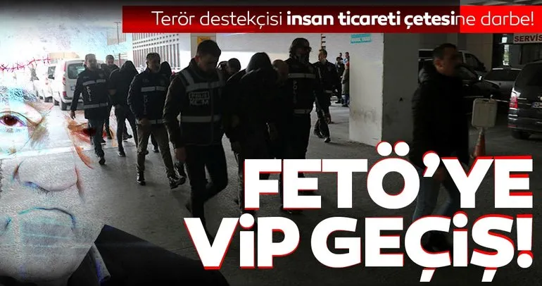 Edirne polisi insan ticareti yapan ‘VIP’ şebekesini çökertti!