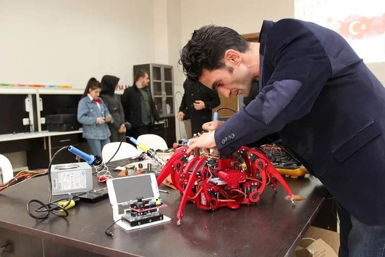 Bubi tuzaklarına Örümcek Robotlu çözüm