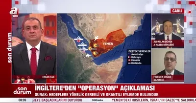 ABD ve İngiltere Yemen’i vurdu | Video