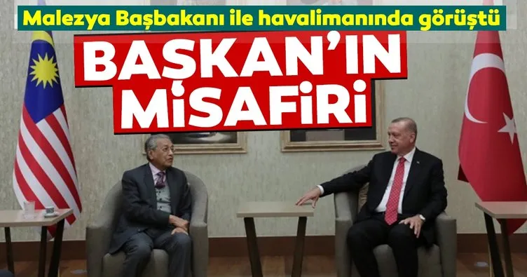 Başkan Erdoğan, Malezya Başbakanı ile görüştü