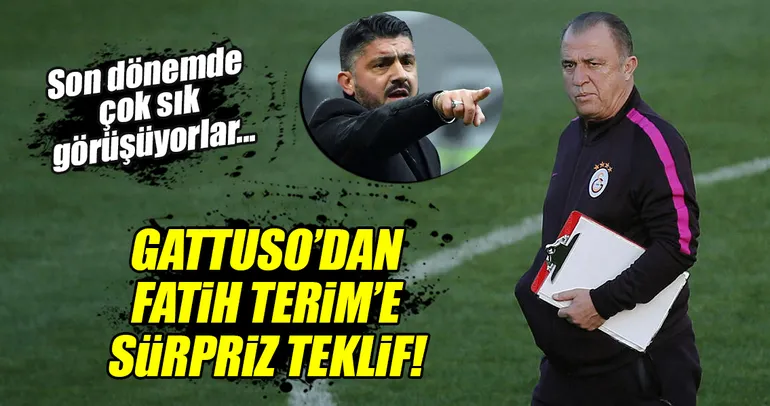 Gattuso'dan Fatih Terim'e sürpriz öneri