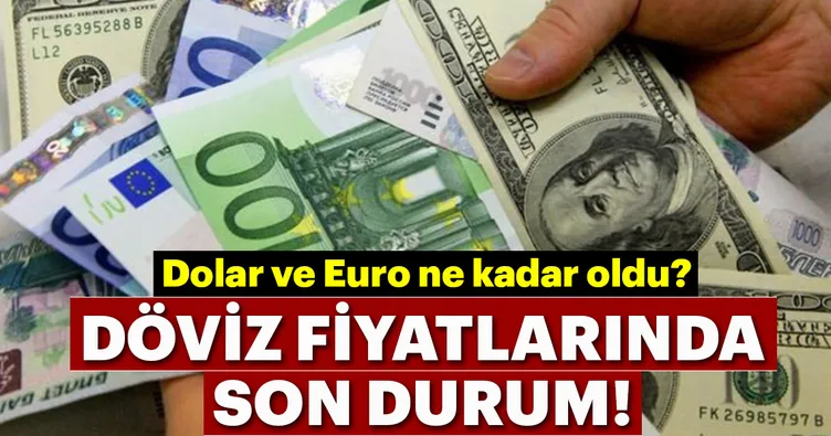 Dolar ne kadar oldu? İşte döviz fiyatları son durum!