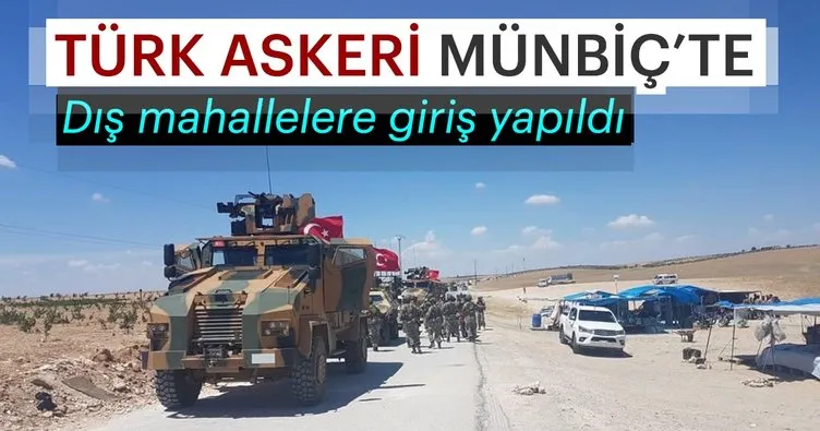 Son Dakika: Anlaşma sonuç verdi! Türk askeri Menbiç'te...