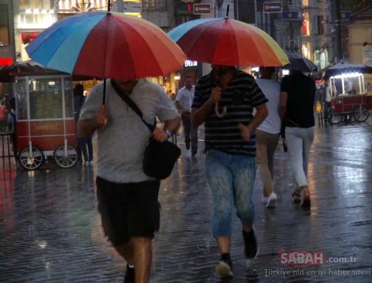 Meteoroloji’den son dakika hava durumu ve sağanak yağış uyarısı geldi! İstanbul ve o illerde yaşayanlar dikkat
