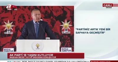 Başkan Erdoğan: Bu kutlu davadan ayrılanların hiçbirinin esamesi okunmamıştır