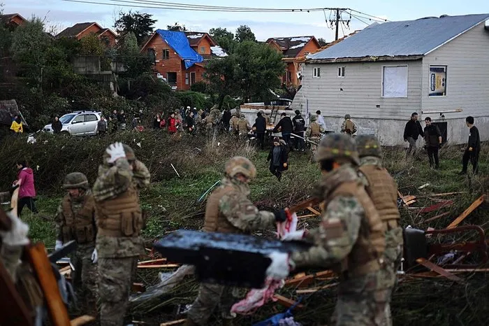 Şili’de hortum: Kırmızı alarm durumuna geçildi