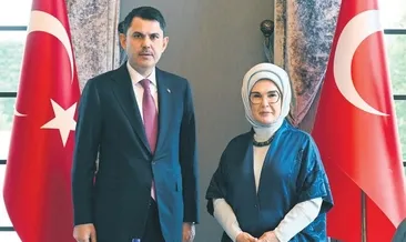 Emine Erdoğan Kurum’u kabul etti