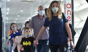Pandemideki uçuş yasağının bitmesinden sonra İngiliz turistler Antalya’ya geldi