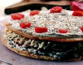 Labneli Krep Pastası