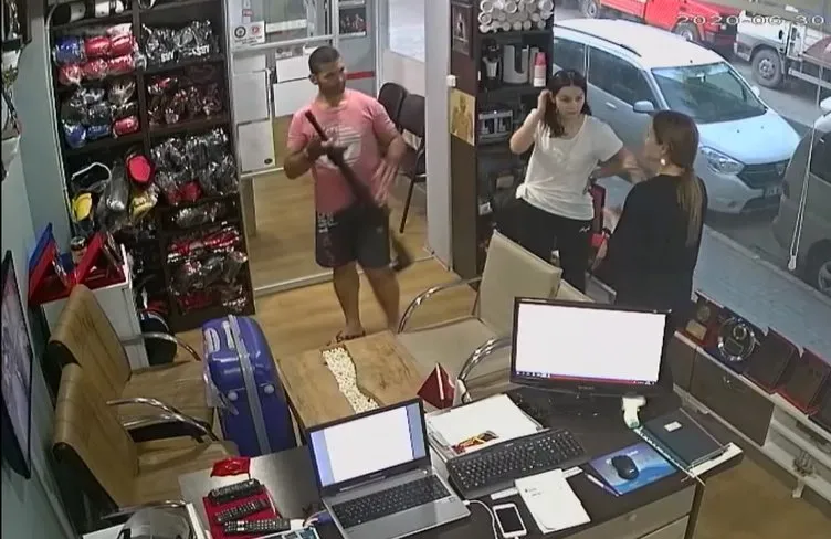 Sevgilisinden kaçan kadın kick boks antrenörün salonuna sığındı