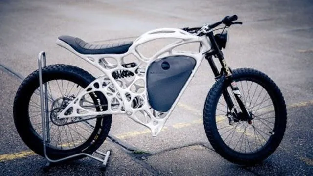 3D yazıcı ile üretilen ilk motosiklet