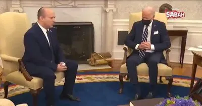 Dünya Joe Biden’ın bu görüntülerini konuşuyor! Joe Biden, İsrail Başbakanı ile yaptığı toplantıda uyudu! | Video