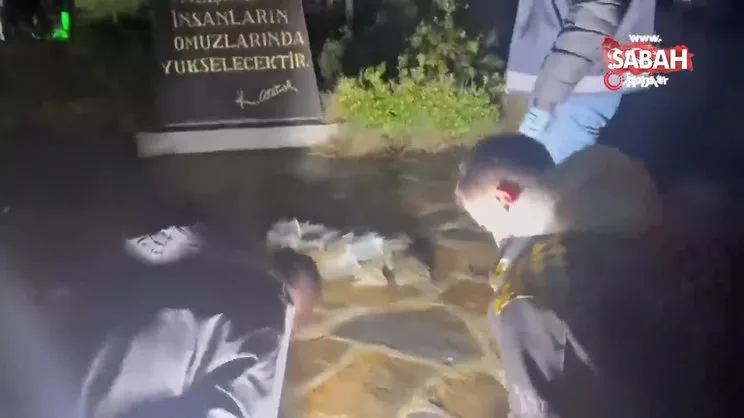 Kartal’da uyuşturucu taşıyan motokurye sevkiyatta yakalandı