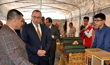 Zeytin Dalı Karma Sergisi açıldı