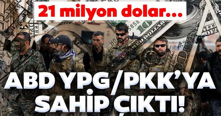 Son dakika haberi: ABD yine terör örgütü YPG/PKK’ya sahip çıktı!  Amerika’dan YPG/PKK’ya 21 milyon nakdi yardım!