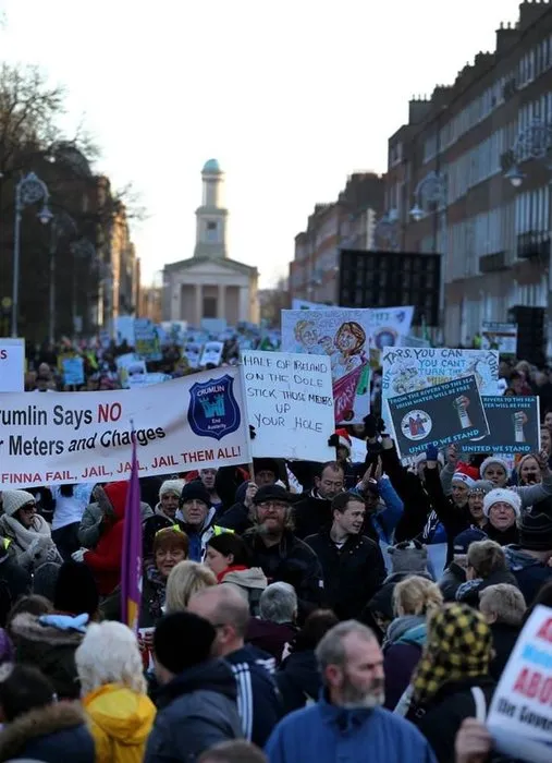 İrlanda’da protesto