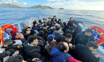 Datça açıklarında 86 düzensiz göçmen kurtarıldı