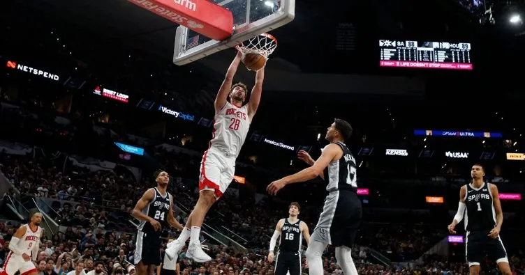 NBA’de Houston Rockets, Alperen Şengün’ün 4. yıl opsiyonunu kullandı