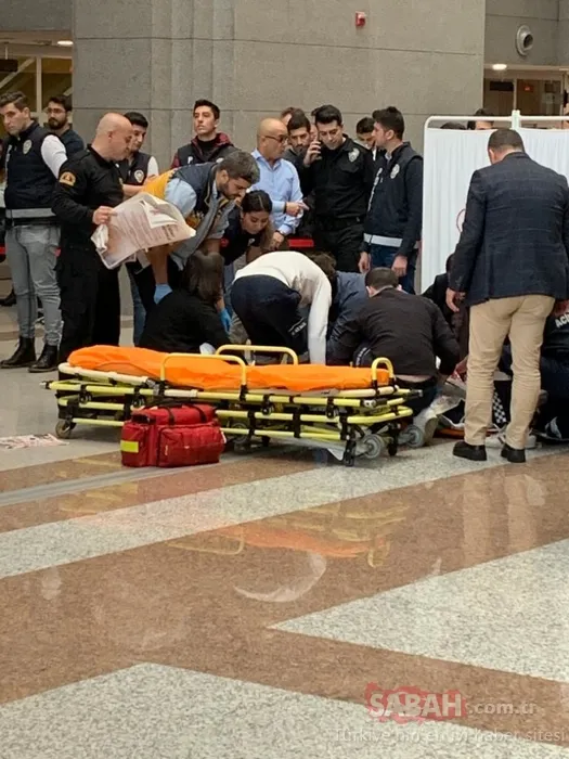 Çağlayan'daki İstanbul Adalet Sarayı'nda intihar