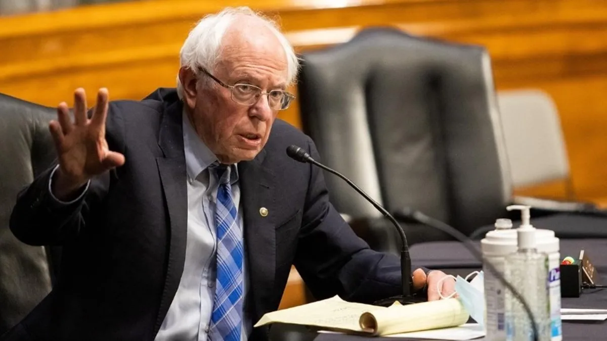 ABD'li Senatör Sanders tan Gazze çağrısı Felaketi unutmayın