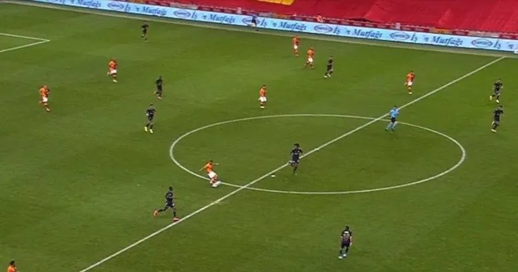 Son dakika: İşte Galatasaray’ın Fenerbahçe maçında iptal edilen golü