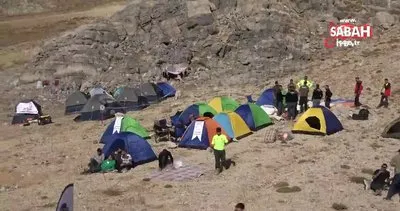 Terörden arındırılan 3 bin rakımlı Mereto Dağında Festival ve dağ yürüyüşü düzenlendi | Video