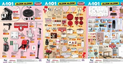 YARIN SATIŞTA! 💥5 Şubat A101 aktüel ürünler neler? Robot süpürge, halı yıkama makinesi, ütü...