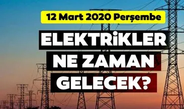 12 Mart BEDAŞ İstanbul elektrik kesintisi programı: Elektrikler ne zaman gelecek?