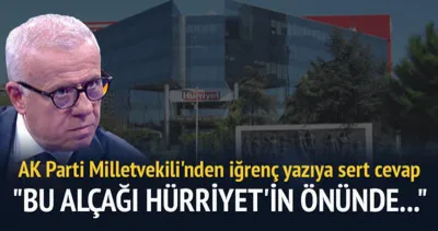 AK Partili vekilden Hürriyet önünde protesto çağrısı