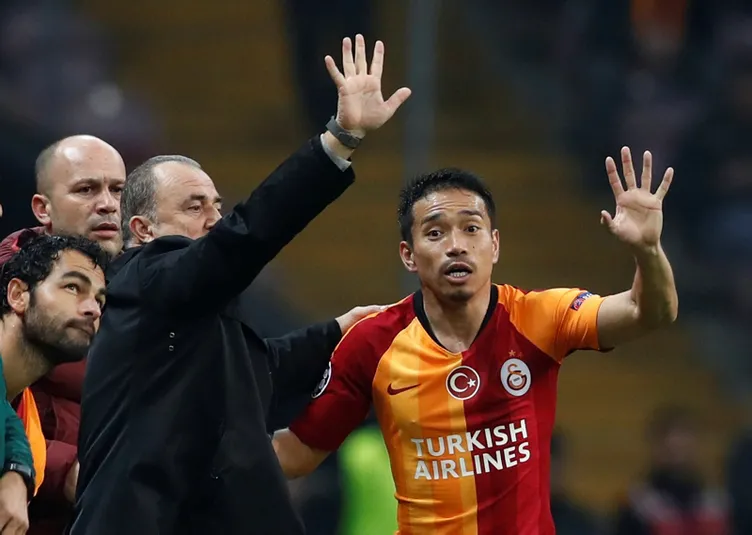 Galatasaray - Club Brugge maçından kareler