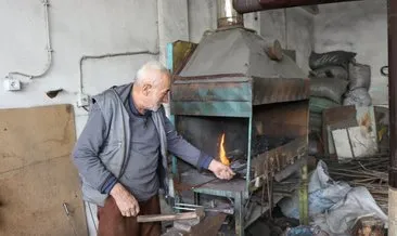 65 yıldır demire şekil veren usta #erzurum