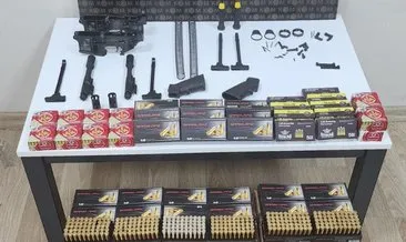Kargo paketinden fişek ve silah parçaları çıktı #hatay