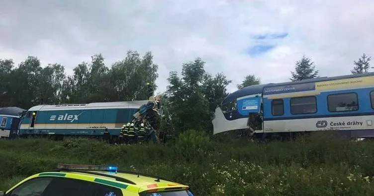 Çekya’da tren kazası: 2 ölü 50 yaralı