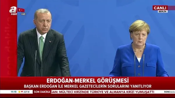 Alman gazetecinin FETÖ’cü Enver Altaylı sorusuna Erdoğan böyle cevap verdi!