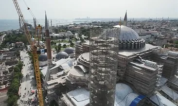 Ayasofya’da kapsamlı restorasyon
