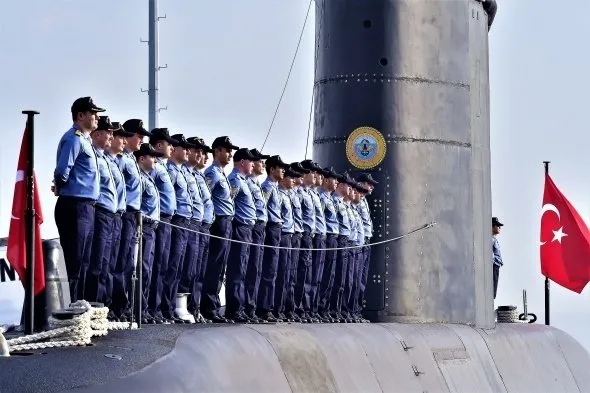 Türk donanmasının, denizaltındaki sessiz gücü böyle görüntülendi