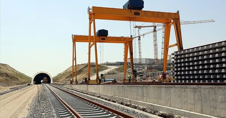 Halkalı-Kapıkule Demir Yolu Projesi’nin ilk etabı Çerkezköy-Kapıkule hattındaki çalışmalar sürüyor
